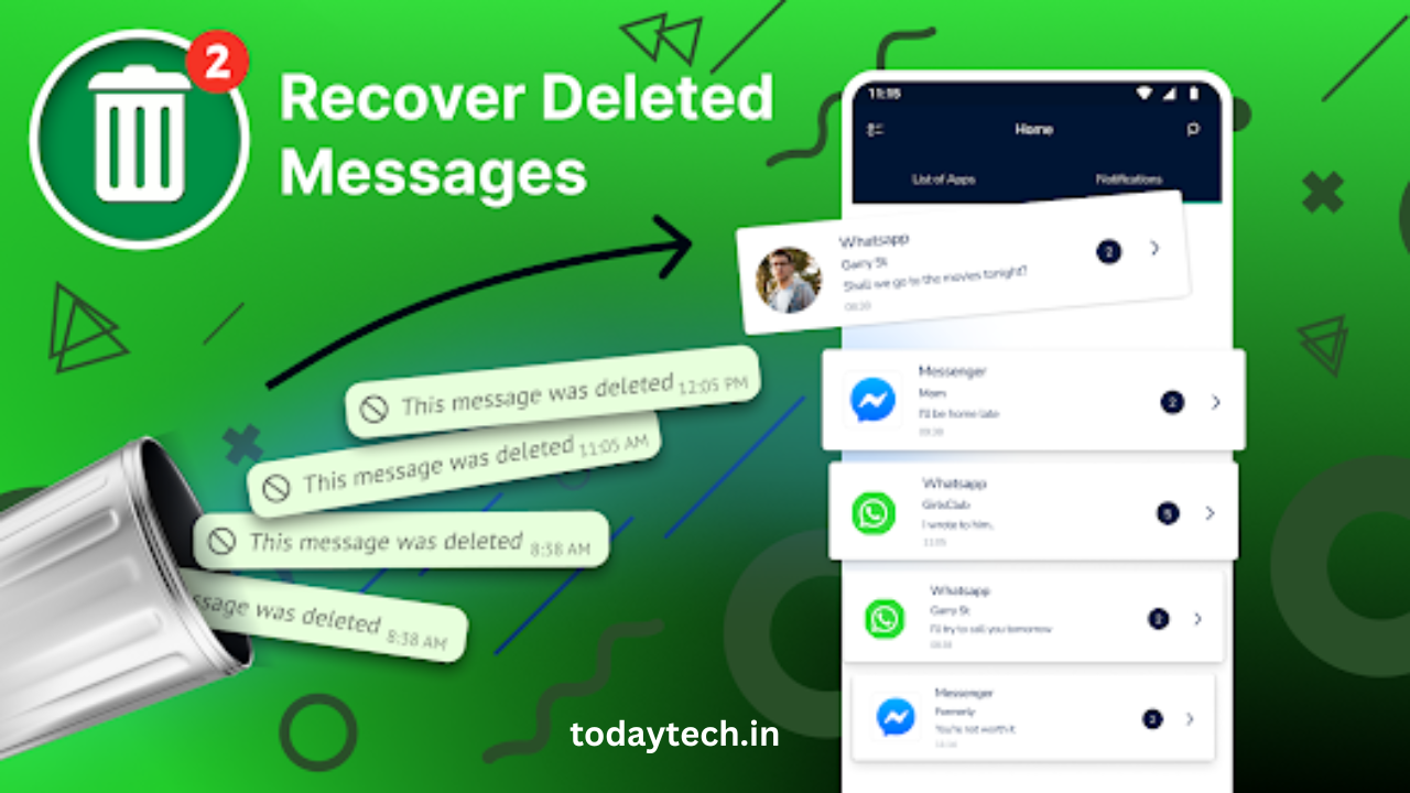 All Deleted Messages Recovery App (WhatsApp)