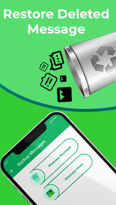 All Deleted Messages Recovery App (WhatsApp)