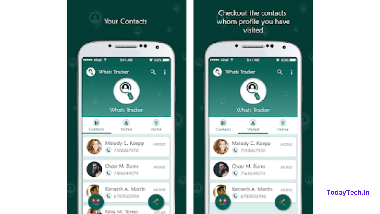 WhatsApp Tracker App