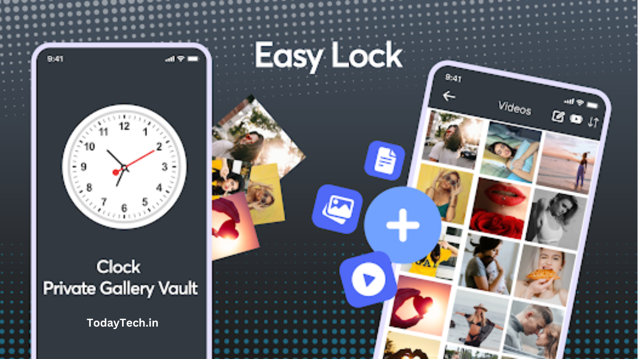 Private Photos Clock Lock