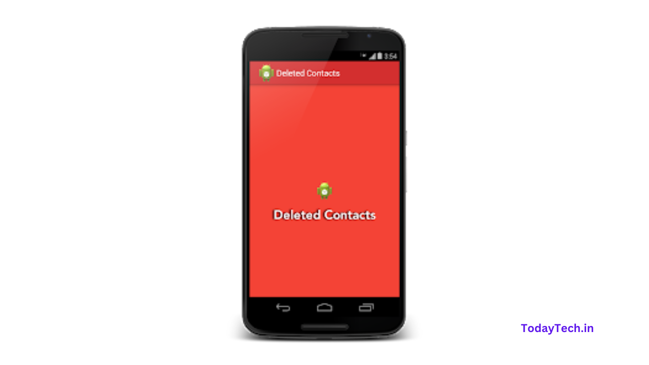 Deleted Contacts Recover App