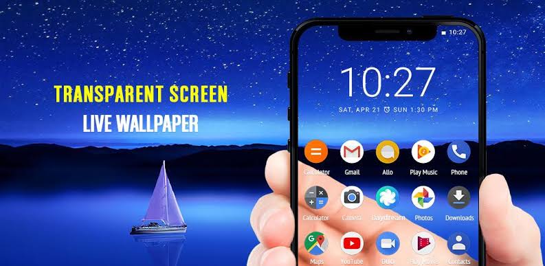 Transparent - Live Wallpaper
