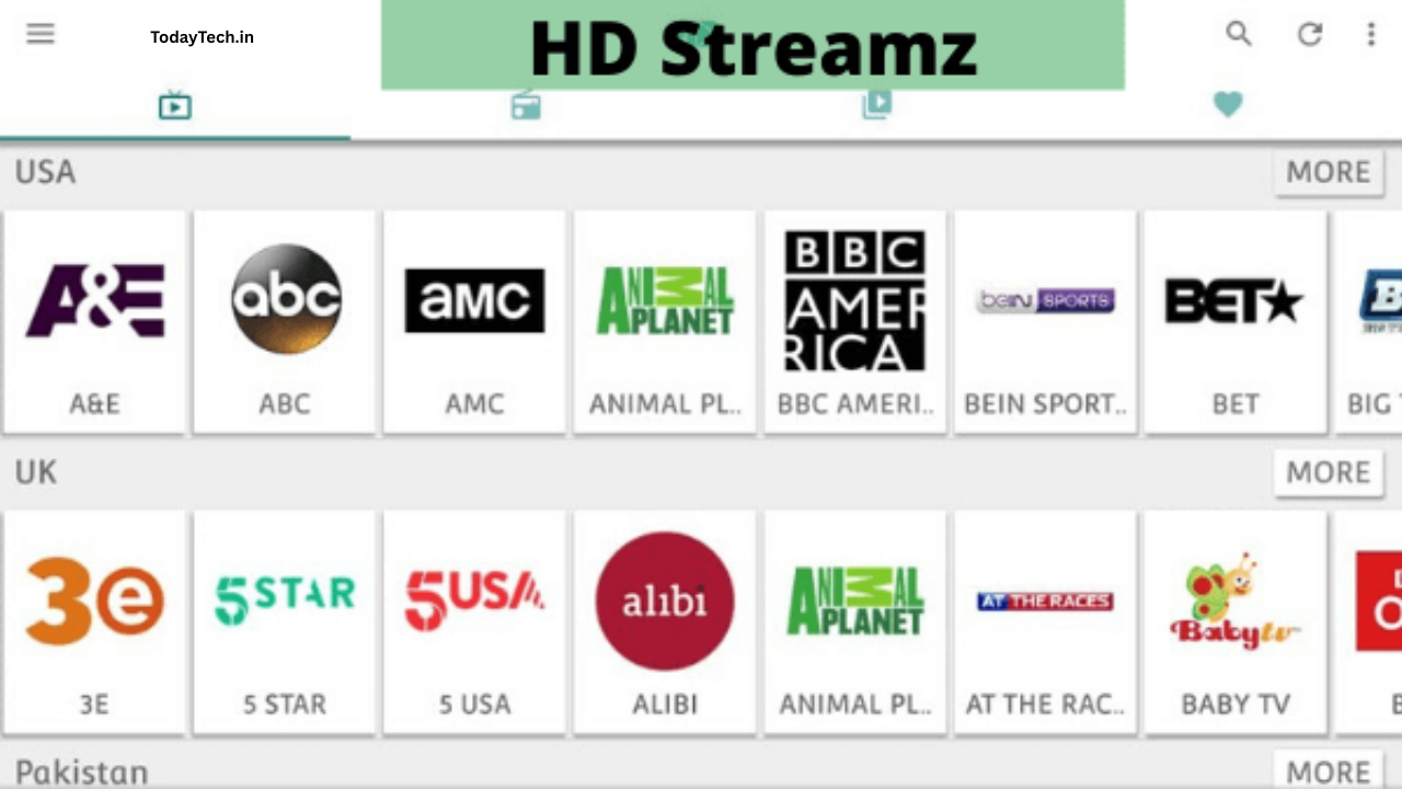HD Streamz App for Android Latest Version