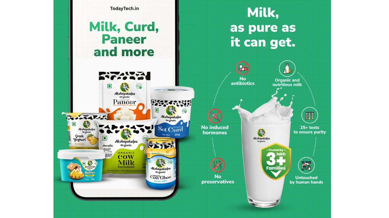 Akshayakalpa Organic Milk App